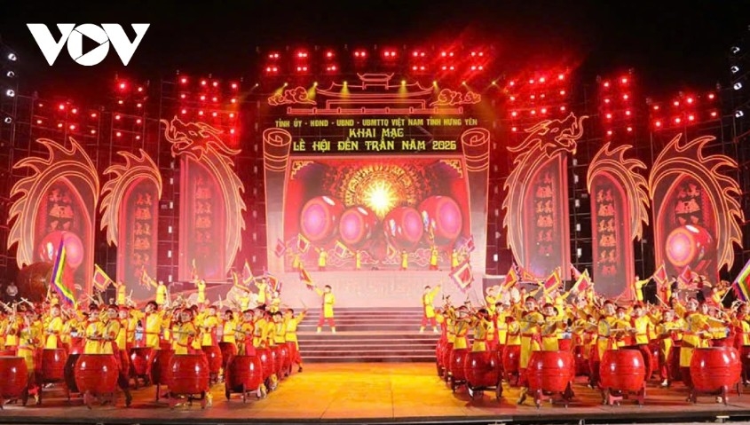 Tran Temple Festival 2026 officially opens in Hung Yen
